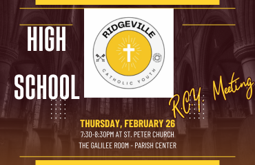 Ridgeville Catholic Youth (RCY) - High School