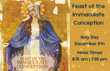 Immaculate Conception of the Blessed Virgin Mary