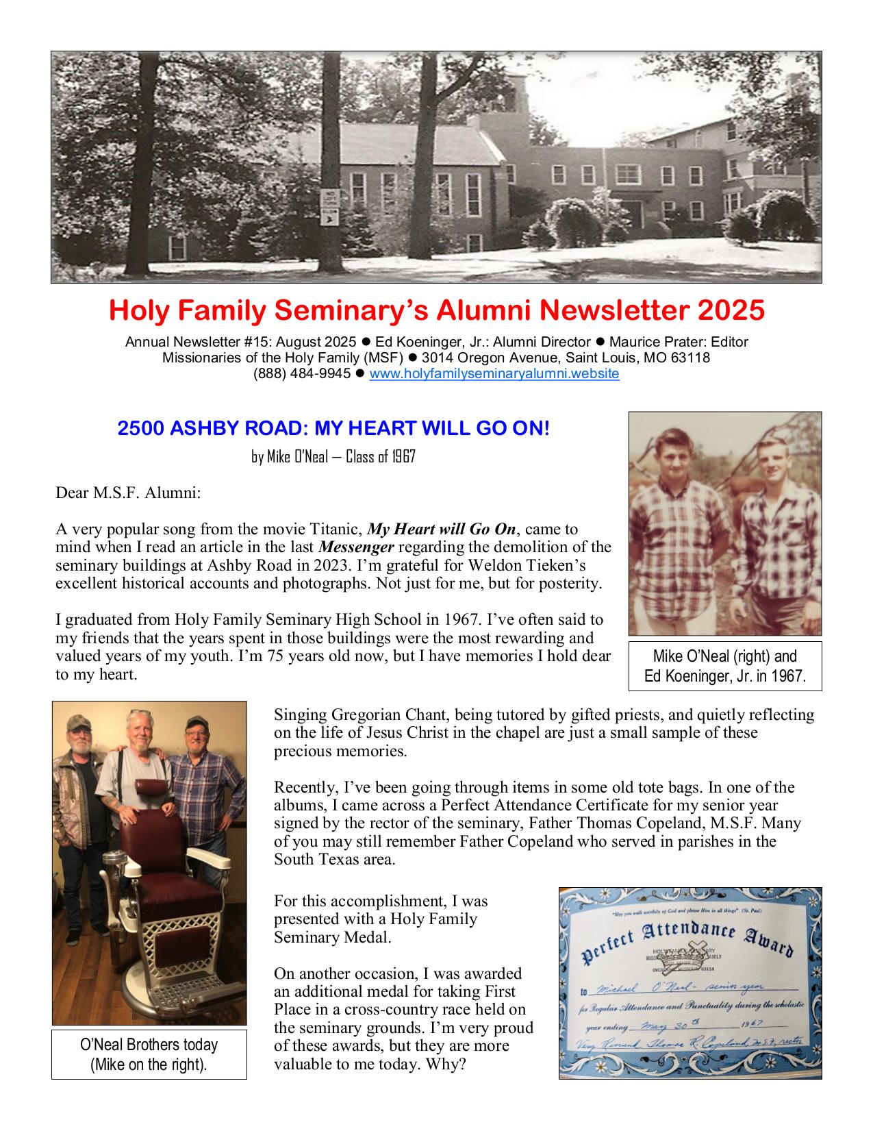 july 27, 2025 Bulletin